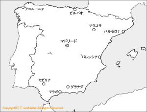 スペイン地図3