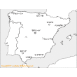 スペイン地図00